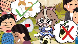 【แอนิเมชั่นแรคคูน】ฮาคิมิไม่ใช่ลูกแมว!!!
