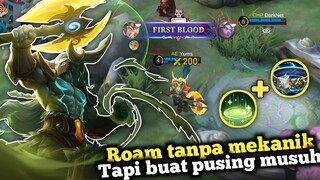 Roam tanpa mekanik!? tapi buat musuh ketar-ketir!? pick aja kalo lepas - Mobile Legends