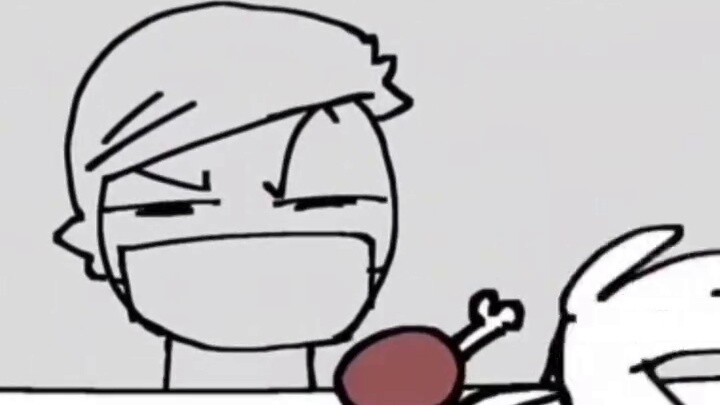[Hongfeng/Live Slice] Hongfeng teaches you how to make animations ② The food in the cafeteria is so 