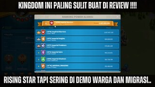KINGDOM RISING STAR 3 T5 TAPI KEBIJAKAN NYA BIKIN WARGA NYA BANYAK YANG MIGRASI