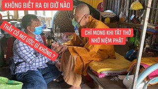 Sư Thầy cống hiến sức lực cả đời cho chùa về già bệnh tật bị áp lực rời chùa xin nhờ ở đậu nhà kho