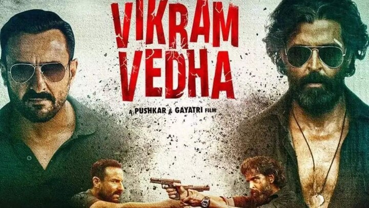 Vikram.Vedha. Saif Ali Khan Hrithik Roshan Radhika Apte