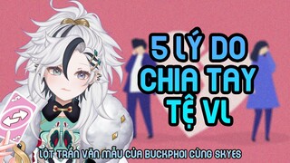 [TÂM SỰ] 5 lý do chia tay phổ biến nhất trong tình yêu