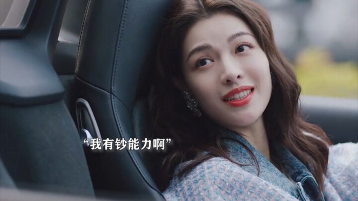 “A snobbish move from the rich lady: she just tosses away a pair of expensive high heels!”