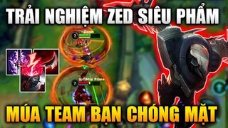 [LMHT Tốc Chiến] Trang Phục Zed Siêu Phẩm Múa Team Bạn Chóng Mặt Trong Liên Minh Tốc Chiến