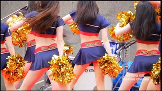 มหาวิทยาลัยญี่ปุ่นหญิง: ทีมเชียร์ลีดเดอร์หญิงแห่งมหาวิทยาลัยญี่ปุ่น "บีเคียในเวทีลอยฟ้า" สาวผิวดำมหา