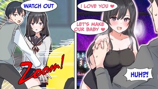 Hot Girl I Saved From A Car Accident Became A Yandere & Wants Me All For Herself (RomCom Manga Dub)