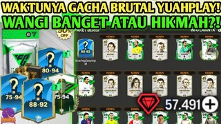 WAKTUNYA GACHA BRUTAL PAKE PERMATA MERAH! APAKAH HOKI BISA DATANG LEBIH DARI 4X? FC MOBILE YUAHPLAY!