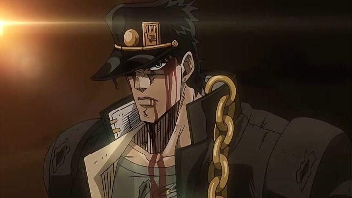 Dio used up Jotaro's free time, causing Jotaro to be furious! Jotaro bluntly said that our entire fa