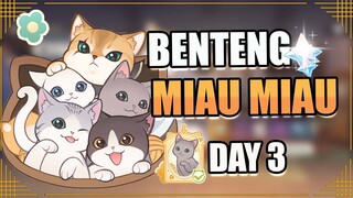 Benteng Miau Miau Day 3 : Ruangan Santai Bola Debu【Genshin Impact】