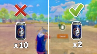 New Illegal Tips To use Energy Drink 😱| PUBG MOBILE / BGMI | Tips and Tricks