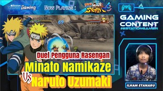 DUEL ANTARA PENGGUNA RASENGAN - MINATO NAMIKAZE JONIN VS ANAKNYA SENDIRI / NARUTO UZUMAKI ⚡