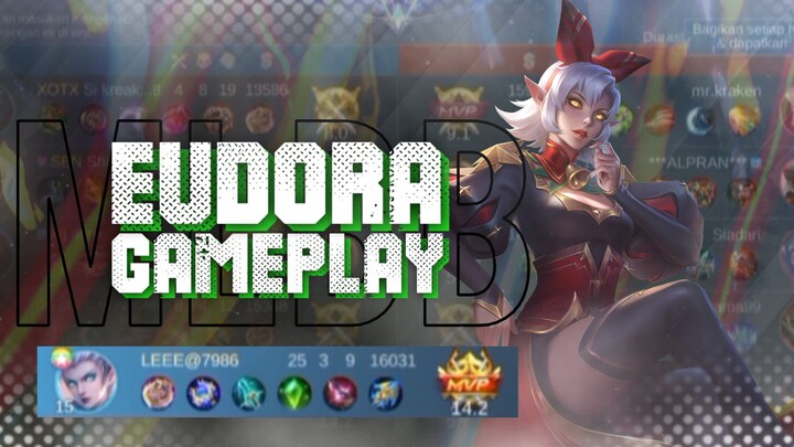 Mlbb Eudora sky piercer kill 25 😱😱