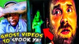 Top 5 SCARY Ghost Videos To SPOOK YA! REACTION
