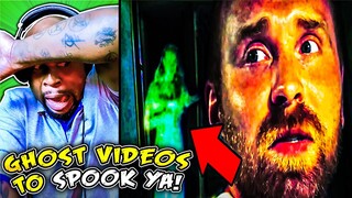 Top 5 SCARY Ghost Videos To SPOOK YA! REACTION