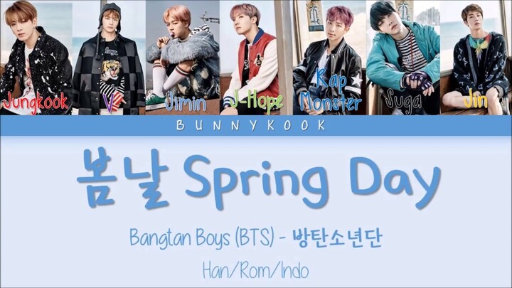 BTS (방탄소년단) - Spring Day (봄날) Han/Rom/IndoSub