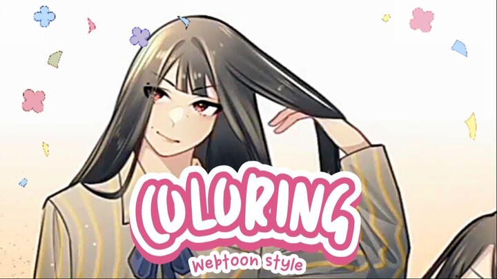 SPEEDPAINT - How To Coloring Webtoon In My Style