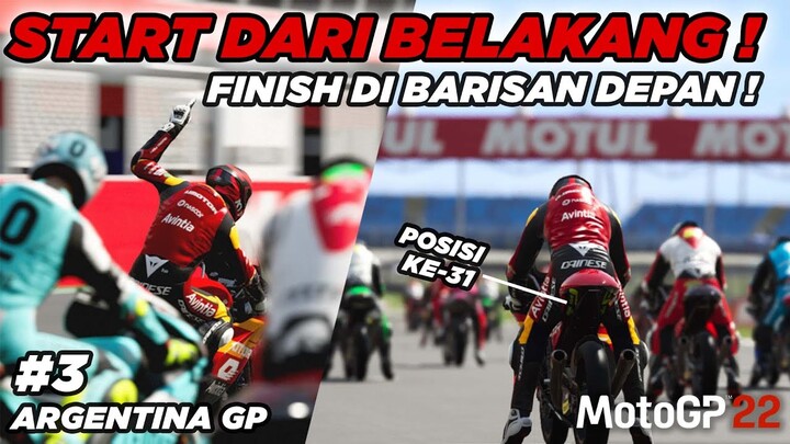 Bikin Bangga Indonesia ! Akhirnya Kita Bisa Kompetitif 🔥 Live Gameplay Career MotoGP ™ 22  Ep 3