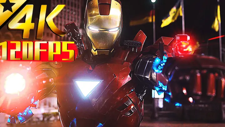 【𝟒𝐊 𝟏𝟐𝟎𝐅𝐏𝐒】A walking ammo "All the famous scenes of Iron Man" P1