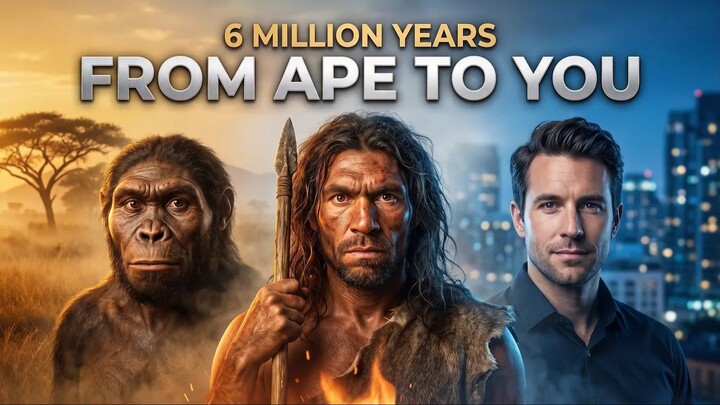 6 Million Years Of Human Evolution In 40 Seconds