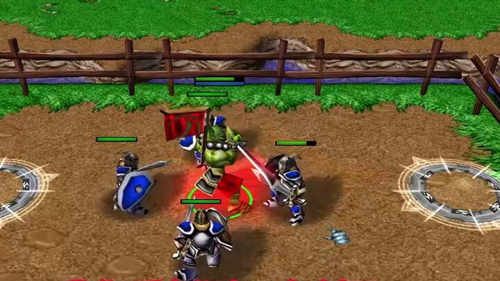 Di "Warcraft 3", saya dikelilingi oleh infanteri di awal. Pahlawan level 1 mana yang bisa melarikan 