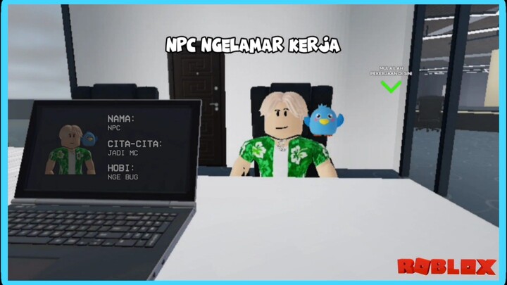 NPC MELAMAR KERJA | ROBLOX INDONESIA