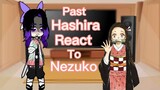 Past Hashira react to nezuko||(short)⚠️manga Spoilers⚠️part 1    (￼￼cringe)(no hate🥺)