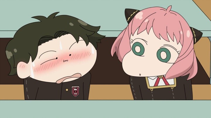 อาเนียและดาเมียนในบทสรุปSpy x Family x Shin-Chan
