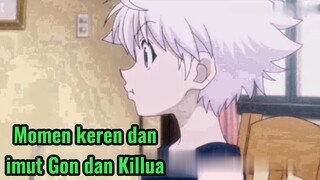 Momen keren dan imut Gon dan Killua