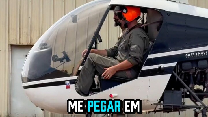 O Helicoptero de rubinho caiu logo após a corrida #automobilismo #rubensbarrichello #carros
