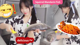 【Food】Signature dish for single girls! Cooking Squirrel Fish