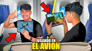 JUGUE EN UN AVION Y CASI ME LLEVA LA POLICIA!!😨👮