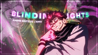 Jujutsu kaisen Ft. Blinding lights (amv/edit)