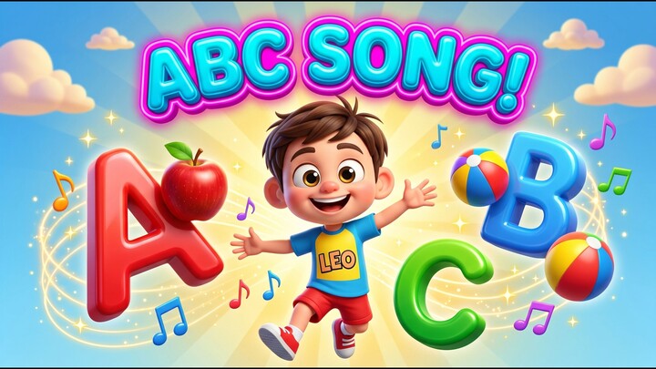 ABC Song for Kids 🔠 Learn Alphabet from A to Z | Nursery Rhymes