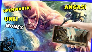 ATTACK ON TITAN Android Gameplay [Unlimited Money] Mobile 2021 | SOBRANG ANGAS 🔥