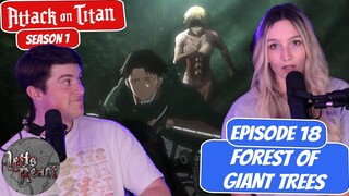 FEMALE TITAN FINDS EREN!! | Attack on Titan Reaction | Chapter 18 "Forest of Giant Trees"