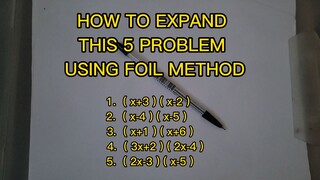 FOIL METHOD TUTORIAL