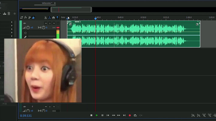 Listen to Lisa's Lalisa played backwards