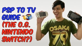 How to Connect and Play PSP on TV | The OG Nintendo Switch?