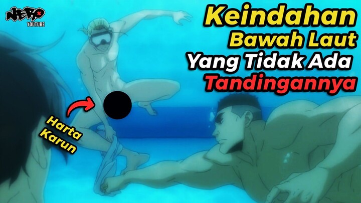 KEINDAHAN BAWAH LAUT YANG MEMBUAT SEMUA ORANG TERPESONA - ALUR CERITA ANIME GRAND BLUE (2018)