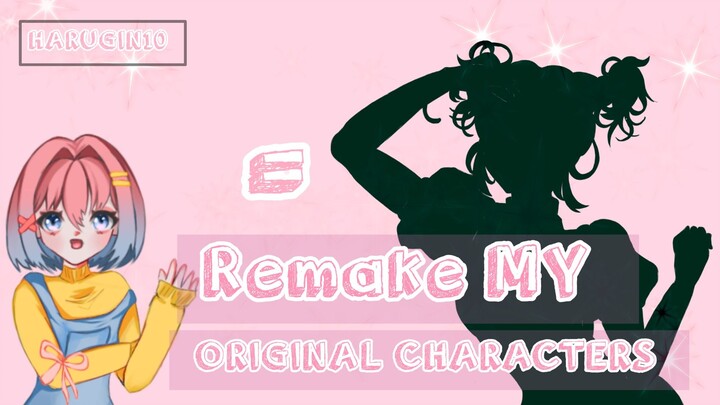 REMAKE MY ORIGINAL CHARACTER HARUMI! (speedpaint)