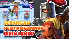 SERANGAN PENTUNGAN DARK PRINCE BIKIN LEMES! - Clash Royale