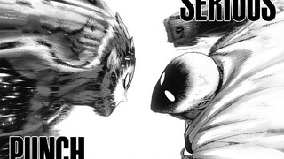 The Start of the Ultimate battle Between Cosmic Garou vs Serious Saitama.