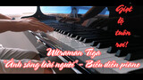 Giọt lệ tuôn rơi! Ultraman Tiga - "Ánh sáng loài người" - Biểu diễn piano