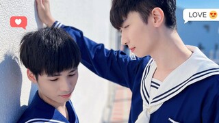 คู่รักเพศเดียวกันแชร์ภาพทหารเรือ📸 BL Gay Couple Nic & Cheese