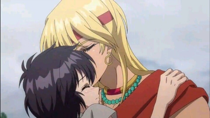 Pangeran kasih kiss Ama anak maid