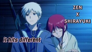 Zen x Shirayuki - Hits Different | Akagami No Shirayukihime AMV