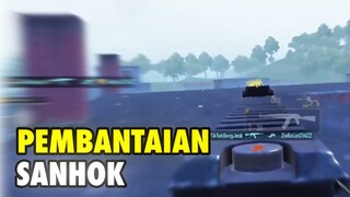 SANHOK GAMEPLAY🔥 PEMBANTAIAN PREMAN SANHOK! SOLO SQUAD PALING SEREM😱 - PUBG Mobile