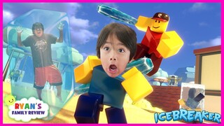 ROBLOX Ice Breaker Summer Games 2017! Let's Play with Ryan's Family Review