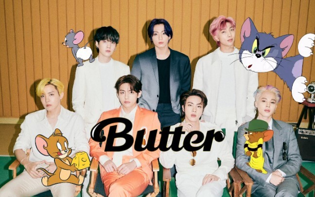 BTS's 'Butter' Tom and Jerry version MV